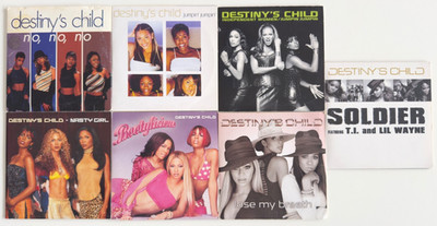 Destiny's Child Job Lot 7x CD Singles Bundle Beyoncé Bootylicious Nasty Girl