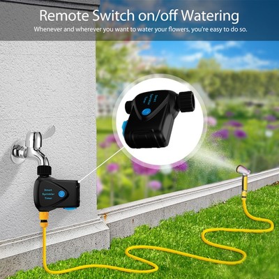 For  WIFI Sprinkler Timer With Water Meter Efficient Irrigation Control!