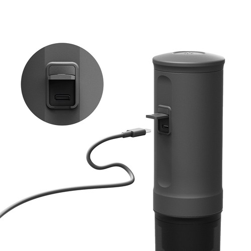 Máquina de café espresso eléctrica portátil Outin Nano 3-4 min autocalentable gris nueva - Imagen 5 de 10
