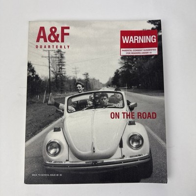 Abercrombie & Fitch A&F Quarterly 1998 Back To School On The Road