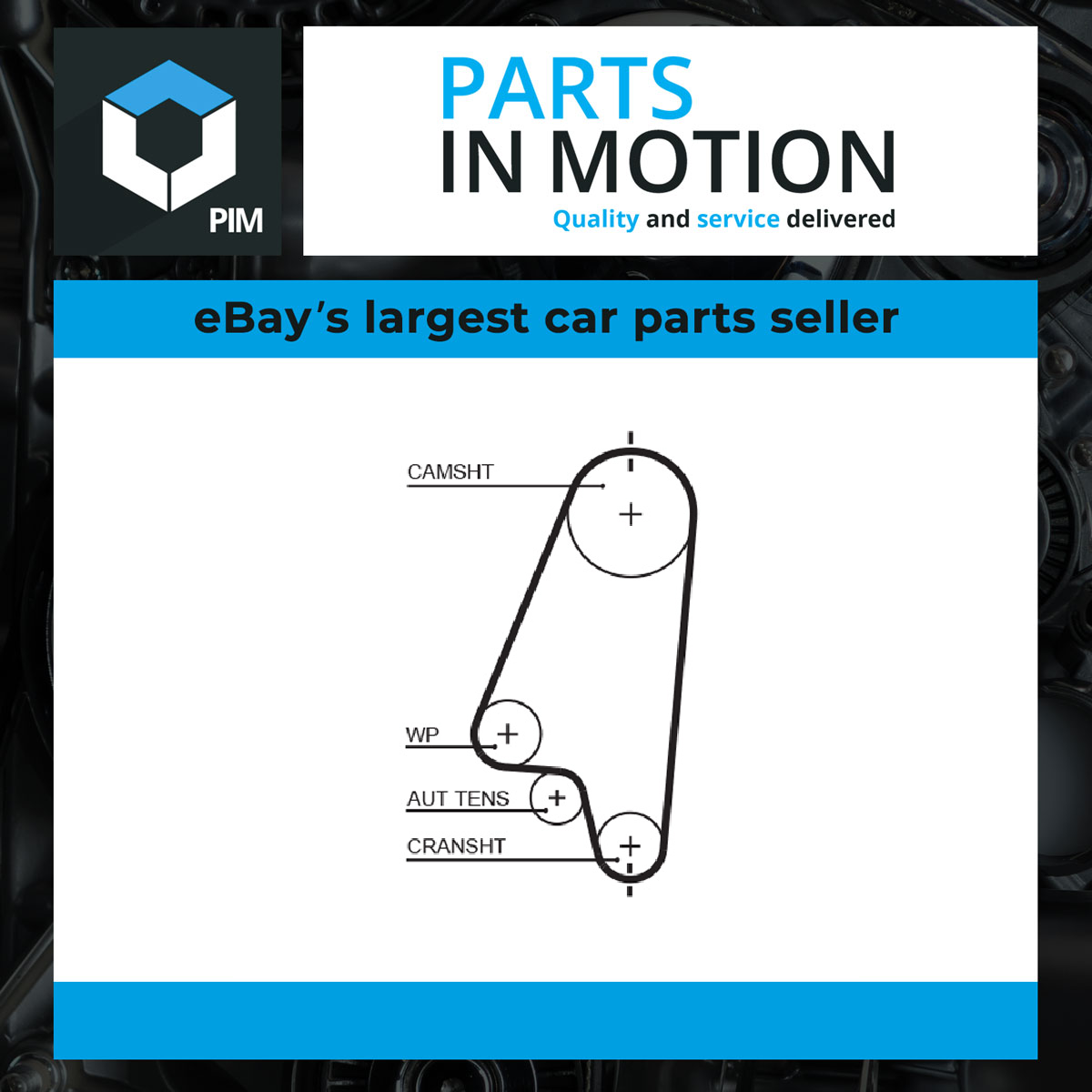 Timing Belt fits OPEL ASTRA F, G 1.4 1.6 91 to 05 Gates 5636356 5636364 5636560 - Image 13