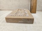 House on the Hill Santa Striped Coat Springerle Cookie Mold Resin 6" Seconds  — photo 6