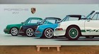 Porsche 911  Handmade Canvas  Advert 12'' x 30''x 1.5inch