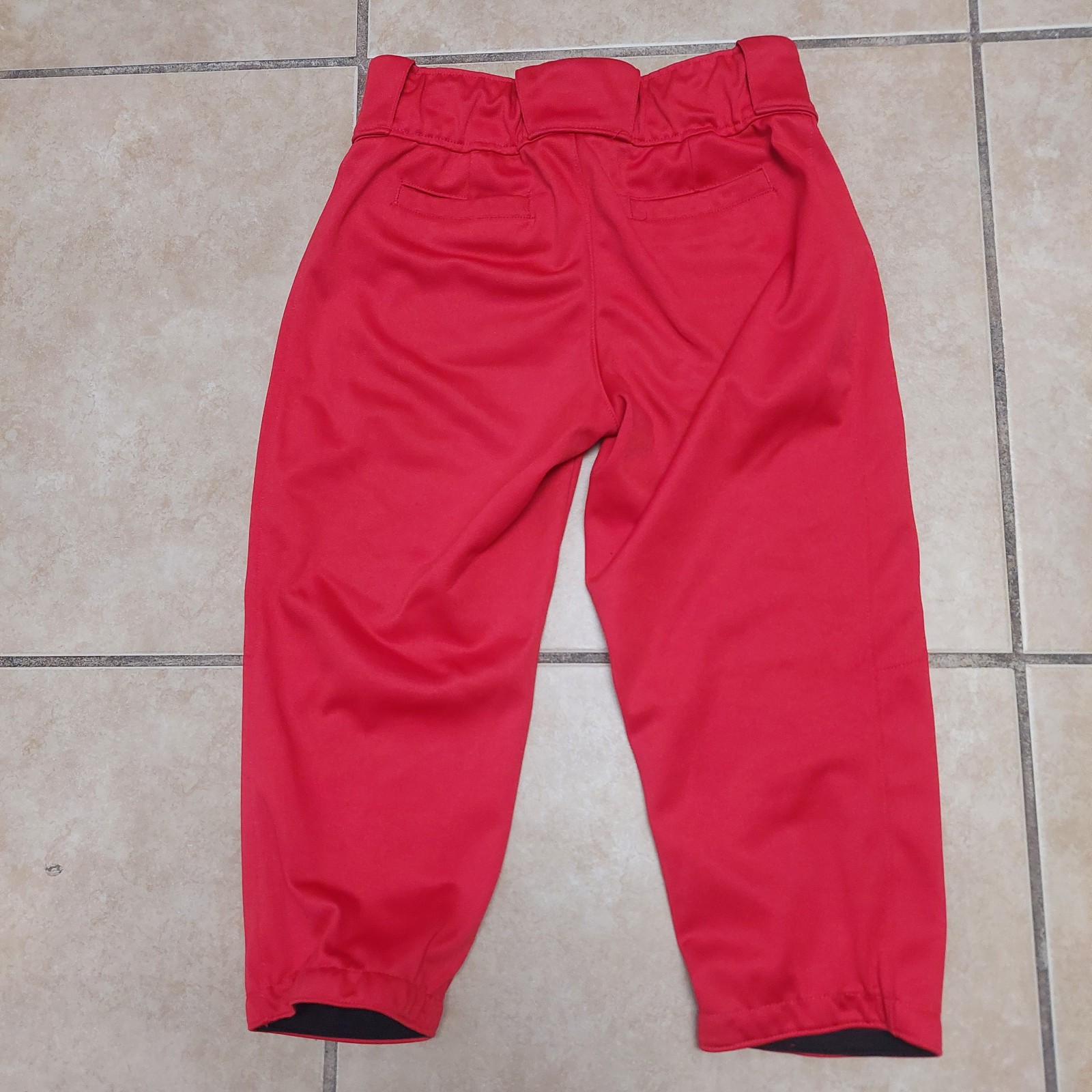 Nike 2 Button Women’s Red Vapor Select Softball Pants Size Small w/ belt loops S