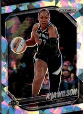 2025 Panini Prizm WNBA #76 A’ja Wilson Ice Prizms