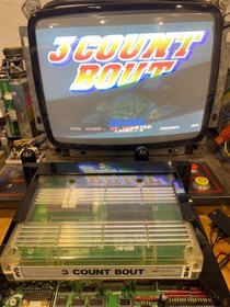 Mvs Neo Geo 3 Count Bout English Marquee Same Serial 28903