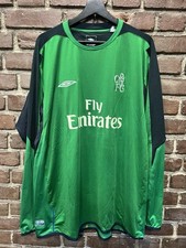 Chelsea GK 2004/05 Umbro long sleeve C̆ech #1 Premier League DS With Flaw XXL