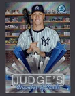 2025 Bowman Chrome Aaron Judge Judge's Chamber of Cards Baseball Card