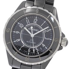 CHANEL J12 H0685 Black Ceramic 38MM Date black Dial Automatic Men's Watch_941794