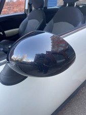Mini Cooper MK2 Wing Mirror Passengers Nearside Front Black 2006-2013 BF58