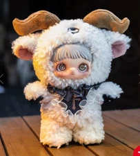 CONFIRMED, SEALED Maymei V2 Dark Forest Series Plush- FRIEND WHITE GOAT