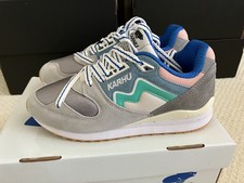 New in Box Karhu Synchron Classic Sneakers Gray Pink Blue Sz Men's 5.5 Women s 7