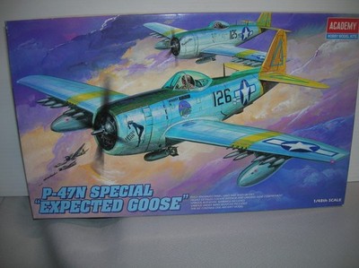 ACADEMY 2206 ''  P47N SPECIAL EXPECTED GOOSE    '' 1/48 KIT ,LOT #7931