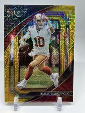2022 Panini Select Suite Level Gold /10 Prizm Jimmy Garoppolo #384