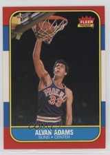 1986-87 Fleer Alvan Adams #2 06o9