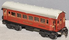 M&auml;rklin 1753 D-Zug-Schlafwagen Mitropa rot  4-achsig  von 1934  gut Spur 0