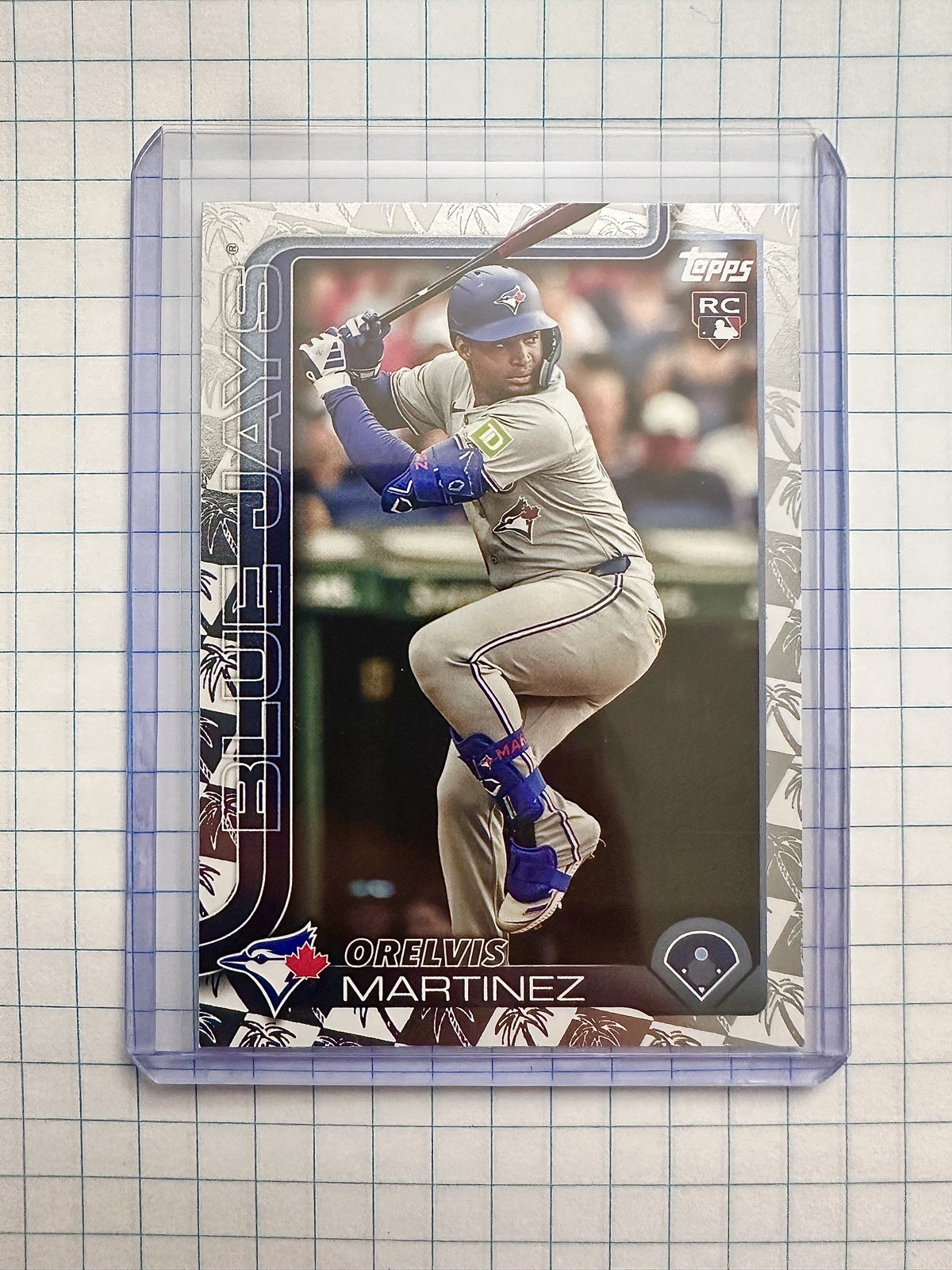 Orelvis Martinez (RC) - Spring Training Palm Tree Parallel - 2025 Topps 1 - #18