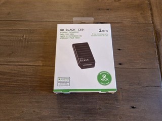 WD Black C50 1TB Expansion Card for Xbox Series S/X. Great condition.