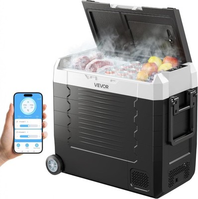 VEVOR 58 QT Dual Zone Car Refrigerator
