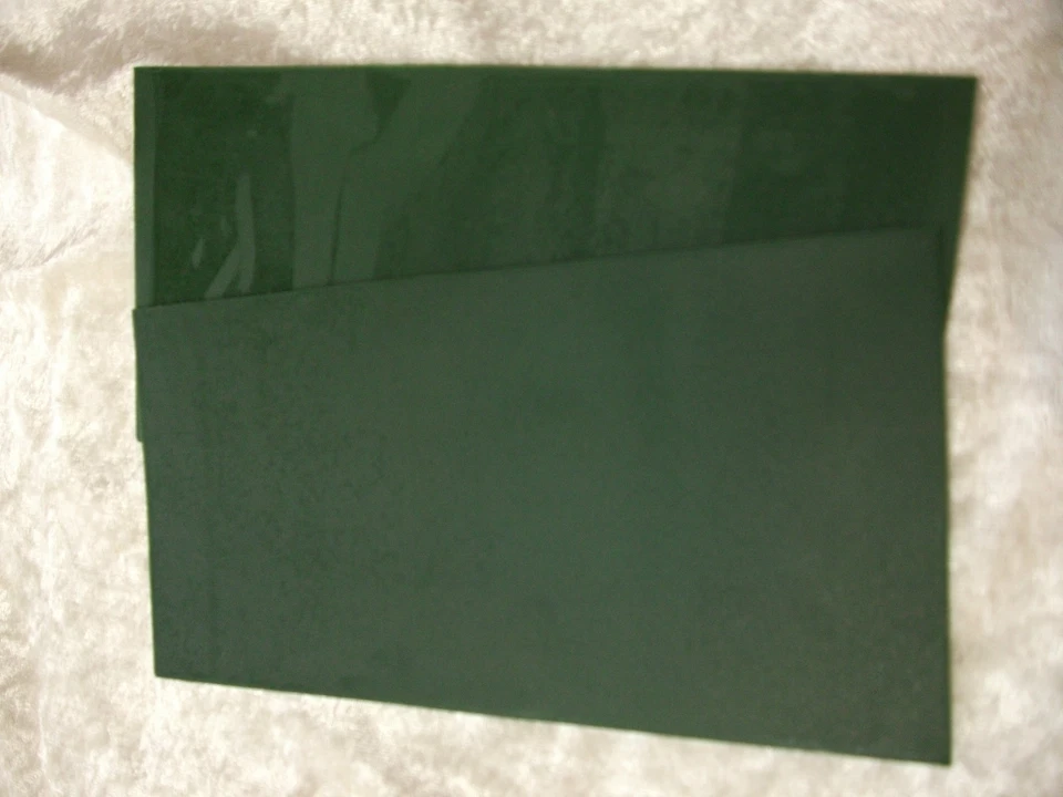 ZENGERLE Wachsplatten, Verzierwachs, Uni, tannengrün