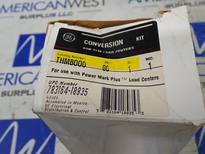 GE THMB000 Conversion for TLM Load Center USE W PowerMark Plus