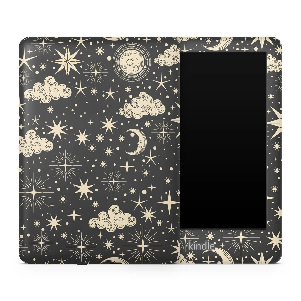 Cute Starry Amazon Kindle Skin | Kindle Skin Vinyl Wrap - All Kindle Models - Image 2 of 4