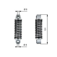 Multifr. Riemenspanner DB W169/W245 (Spannerfeder)