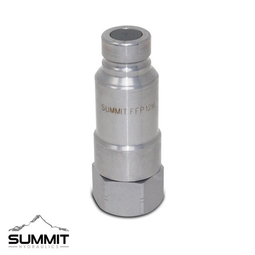 1/2″ NPT Flat Face Connect Under Pressure Hydraulic Quick Connect Male Coupler - Picture 5 of 5