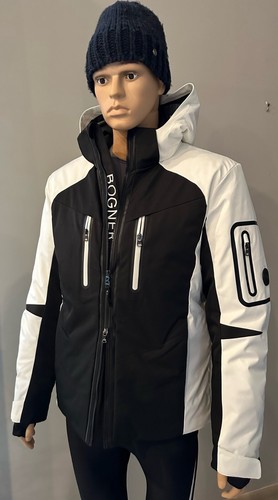 BOGNER FELIAN INSULATED MEN SKI JACKET in JEANS BLUE or BLACK/WHITE or GRAY - Picture 2 of 22