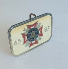 VINTAGE VFW VETERANS OF FOREIGN WARS OF THE US BELT BUCKLE. B11