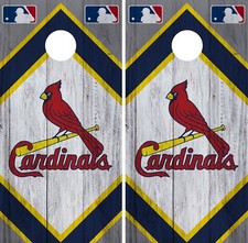 St. Louis Cardinals Cornhole Wrap MLB Wood Game Board Skin Set Vinyl Decal CO536
