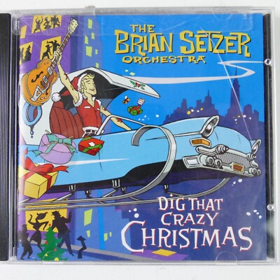 Brian Setzer Dig that crazy Christmas 2005 Surfdog To-4744