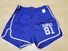 Vintage 1981 Hawaii 81 Gym Shorts Womens Size 36-38 Large - New With Tag NOS