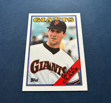 1988 Topps Baseball Will Clark #350 Set Break NM-MT