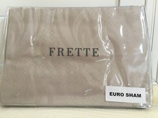 Frette Euro Continental Pillow Sham Olanda Double Cord 26x26" 100 Cotton New 250