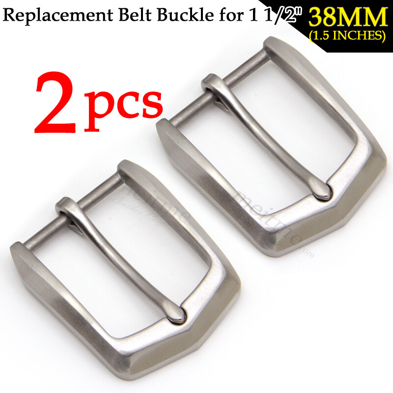 Mens Stainless Steel Belt Buckle Keeper Single Buckle Belt Loop 1.5