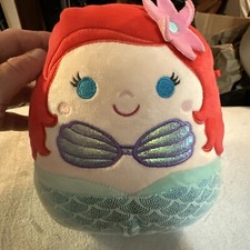 Squishmallows Disney Ariel The Little Mermaid 7  Without Tags