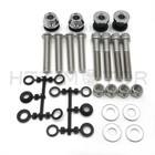 HardDrive Sissy Bar Docking Hardware Kit Chrome 1984 99 Harley Softail Models