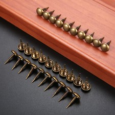 100/500Pcs Retro Design Upholstery Nail Box Furniture Tack Stud Hardware 8x15mm