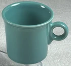 Vtg HLC Fiesta Tom & Jerry Turquoise Coffee Mug Cup O Ring Handle REPLACEMENT