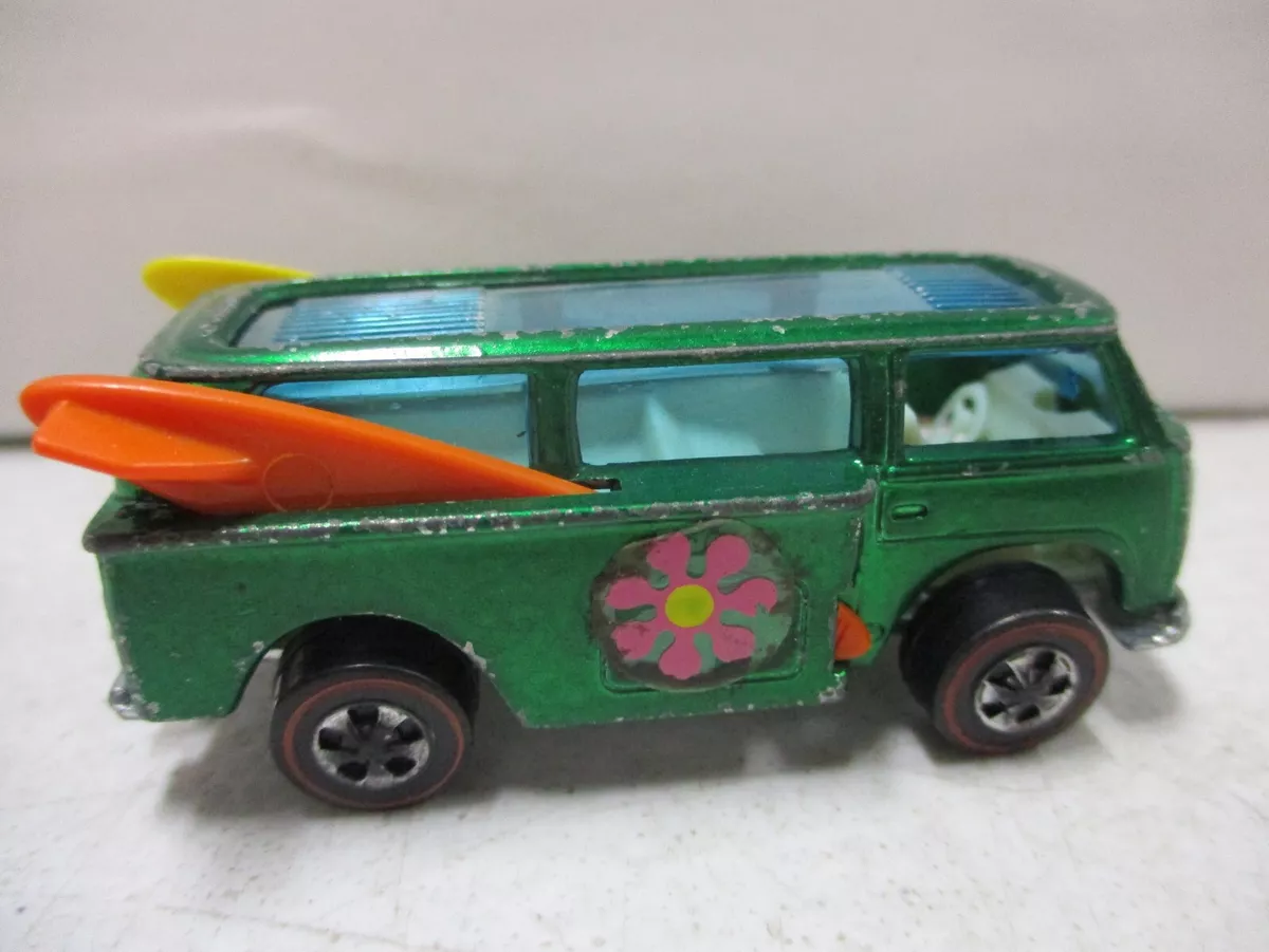1969 Hot Wheels Redline Volkswagen Beach Bomb green eBay