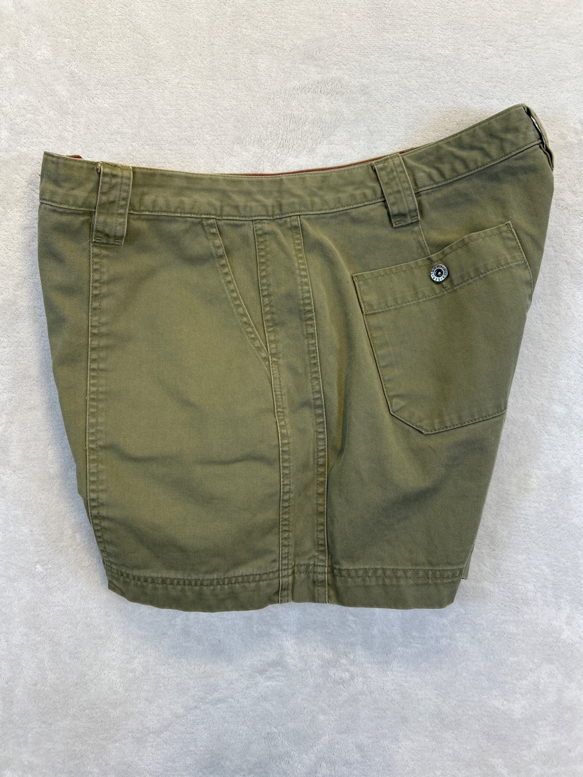 Tommy Hilfiger Shorts Womens 16 Plus Green Cotton Flat Front thumbnail 4