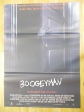 Boogeyman 2005 Horror Rare Movie POSTer India Promo Orig Ltd Stock Eng