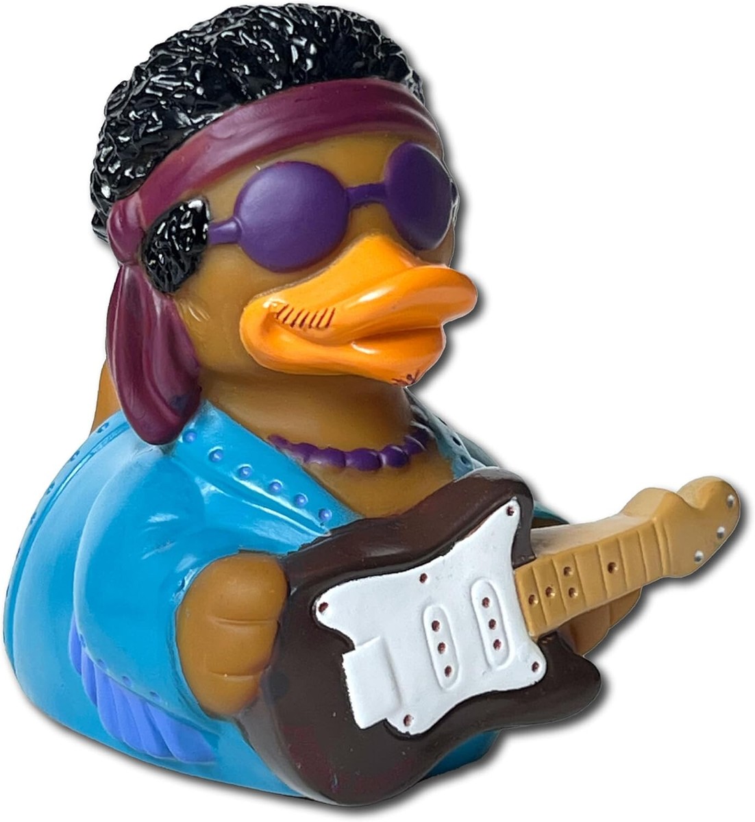 Celebriducks Purple Waves Rubber Duck Collectible Toy Hendrix