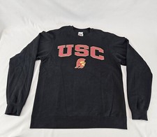 USC Apparel Southern Cal Trojans Classic Logo Sweatshirt Black Sz M