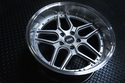 ESR CS15 19x8.5 +30/19x9.5 +22 5x114.3 Silver Staggered (Set of 4)