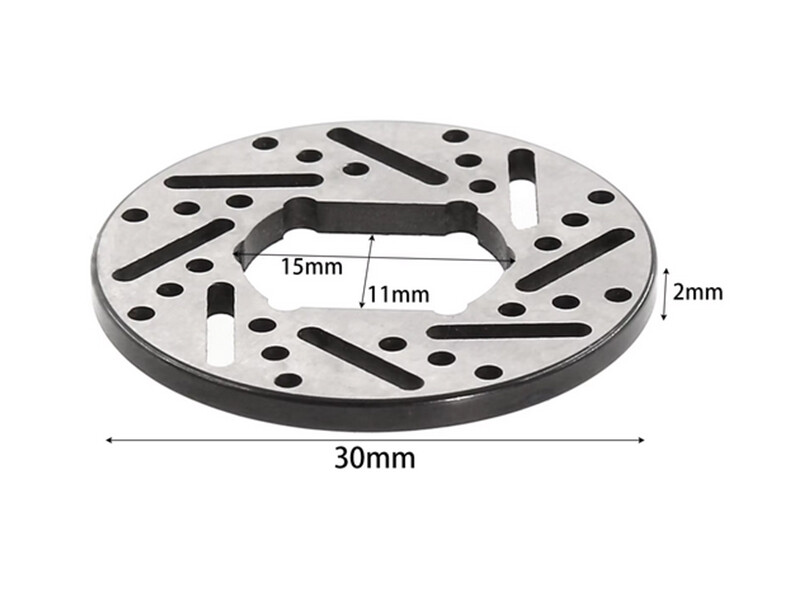 その他 awaw METAL BRAKE DISC ROTOR - 30mm IF415 FOR KYOSHO RC 1/8 INFERNO MP9