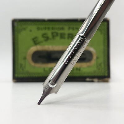 x3 Perry 220 B Dip Pen Nib Antique Italic Broad Edge Calligraphy  Plume - Main Image