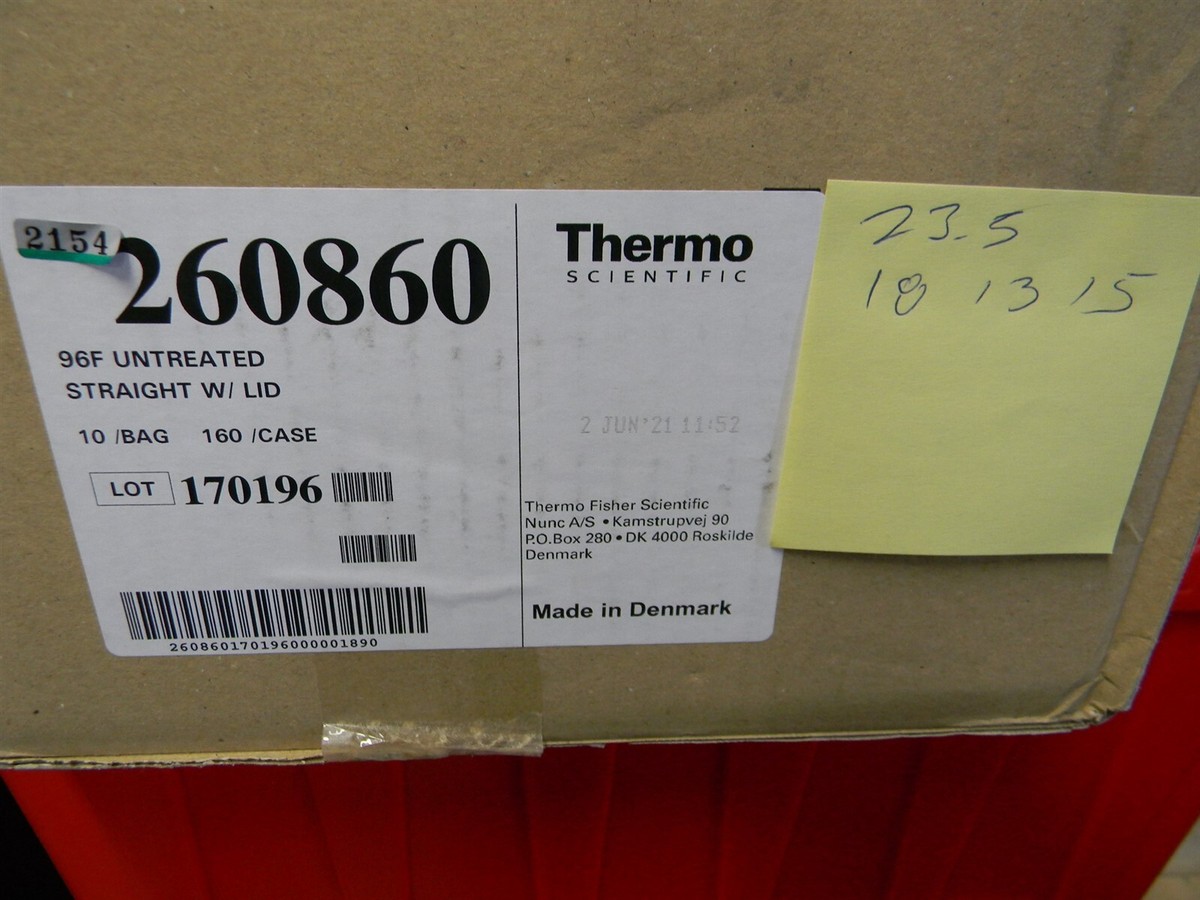 Thermo 260860 MicroWell 96-Well Microplate 96F Untreated Straight