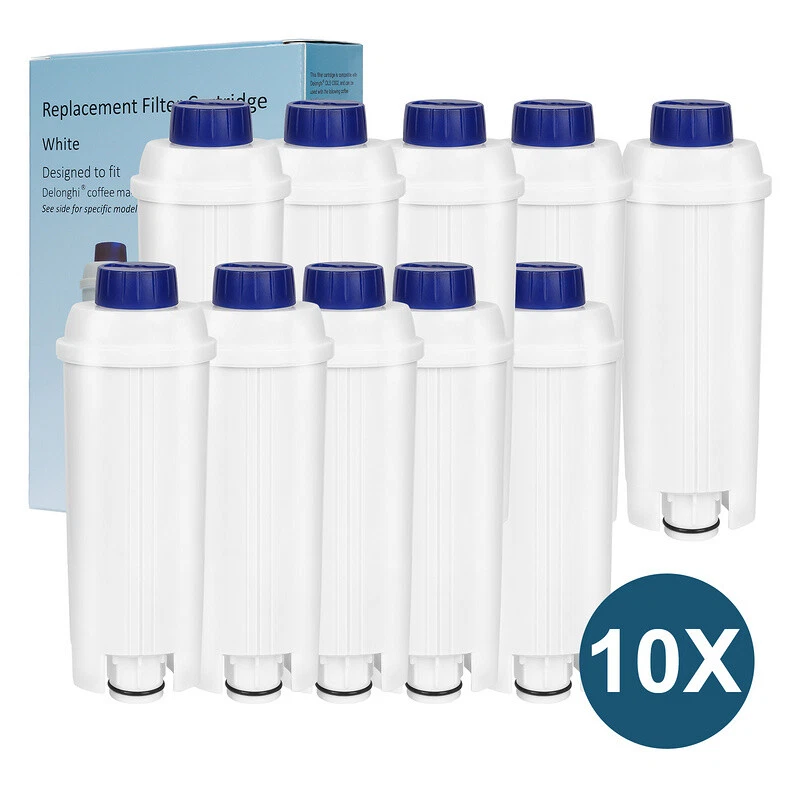 10x Wasserfilter für Delonghi ECAM Lonenaustauscherharz kompatibel für DLSC002
